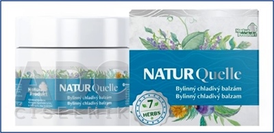 NATURQuelle Bylinný chladivý balzam