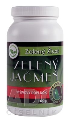 Zelený Život Zelený jačmeň