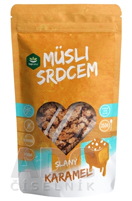 topnatur Müsli srdcom Slaný karamel