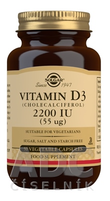Solgar Vitamín D3 2200 IU