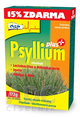 asp Psyllium PLUS Akcia (15% ZDARMA)