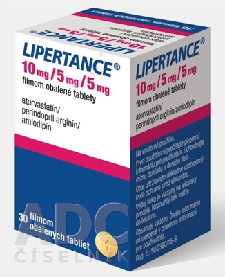 Lipertance 10 mg/5 mg/5 mg