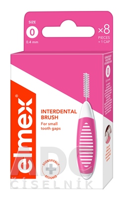 ELMEX MEDZIZUBNÉ KEFKY ISO 0 - 0,4 MM