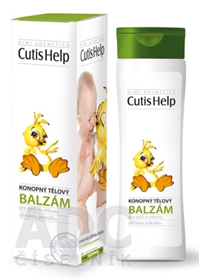 CutisHelp mimi konopný telový balzam