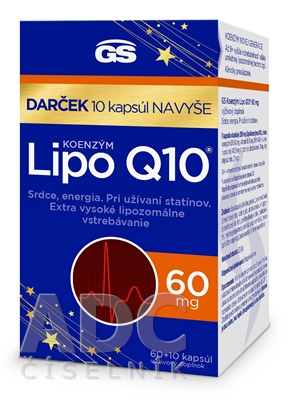 GS Koenzým Lipo Q10 60 mg