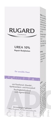 RUGARD Urea 10% regeneračné telové mlieko