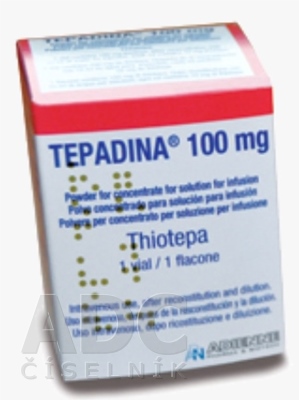 TEPADINA 100 mg prášok na infúzny koncentrát