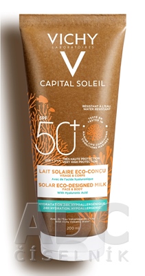 VICHY CAPITAL SOLEIL SOLAR ECO-DESIGN. MILK SPF50+