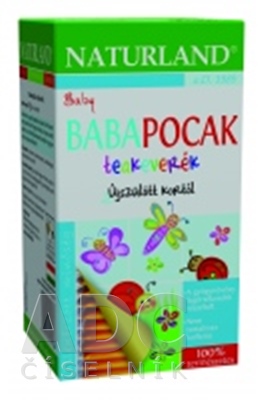 NATURLAND Čaj z bylinnej zmesi pre dojčatá