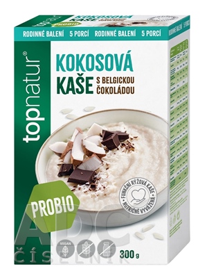 topnatur Probio KAŠA Kokos s belgickou čokoládou