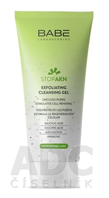 BABÉ AKNÉ Exfoliačný čistiaci gél