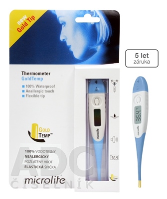 MICROLIFE TEPLOMER DIGITÁLNY MT 1931 GOLD