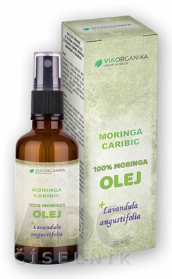 VIA ORGANIKA Moringa caribic 100% MORINGA OLEJ