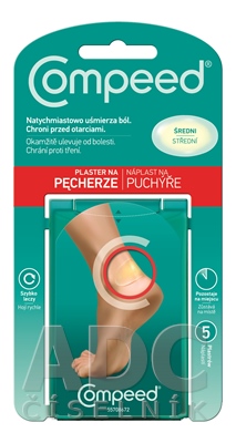 Compeed NÁPLASŤ na pľuzgiere na nohách