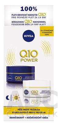 NIVEA Spevňujúci denný a nočný krém Q10 POWER DUO