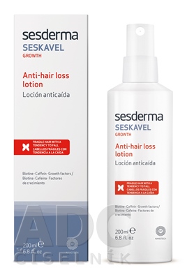 sesderma SESKAVEL Emulzia proti vypadávaniu vlasov