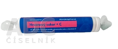 Slovakiapharm Hroznový cukor + C