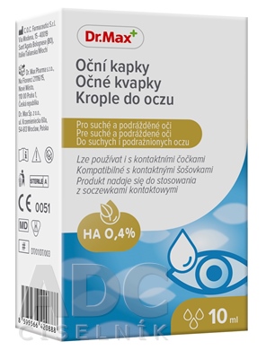 Dr.Max Očné kvapky Komplexná starostlivosť