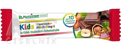 Dr.Munzinger sport Lieskovo-oriešková tyčinka