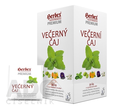 HERBEX Premium VEČERNÝ ČAJ
