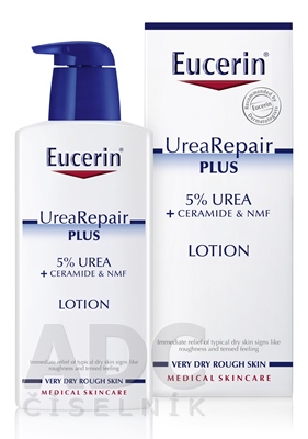 Eucerin UreaRepair PLUS Telové mlieko 5% Urea