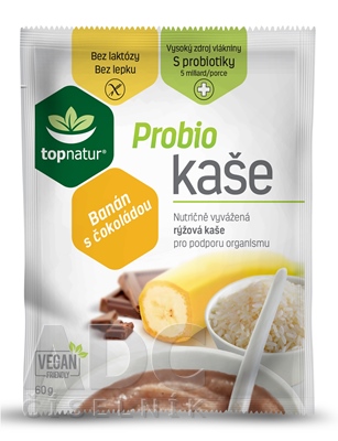 topnatur Probio KAŠA Banán s čokoládou