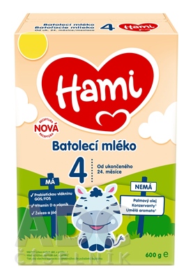 Hami 4 Batoľacie mlieko