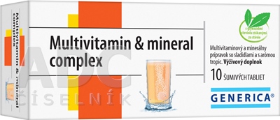 GENERICA Multivitamin & mineral complex
