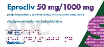 Eprocliv 50 mg/1000 mg