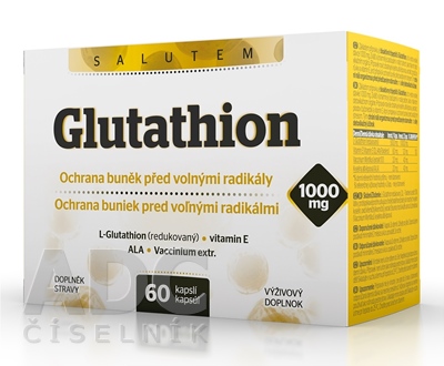 nutrimea glutathion 1000 mg SALUTEM cps 1x60 ks Size:275 Gallon The Latest Treatments for All skin types