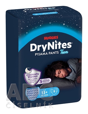 HUGGIES DryNites XL pre chlapcov (13+ rokov)