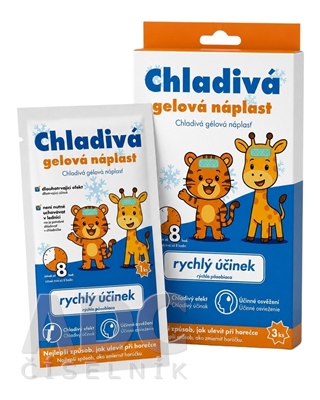 Astina Pharm Chladivá gélová náplasť