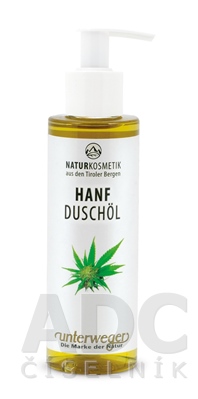 Unterweger Natur Konopný Sprchový OLEJ