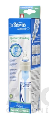 Dr.BROWN´S DOJČENSKÁ FĽAŠA MEDICAL NARROW 250 ml