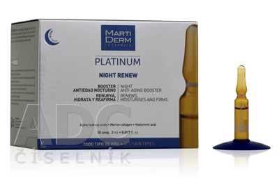 MartiDerm PLATINUM NIGHT RENEW ANTI-AGING BOOSTER