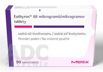 Euthyrox 88 mikrogramov