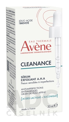 AVENE CLEANANCE A.H.A. Exfoliačné SÉRUM