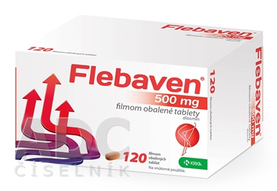 Flebaven 500 mg filmom obalené tablety
