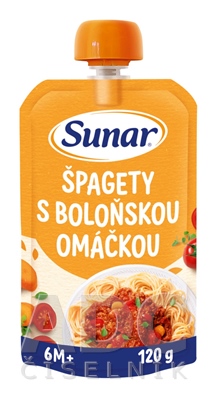 Sunar príkrm ŠPAGETY S BOLONSKOU OMÁČKOU