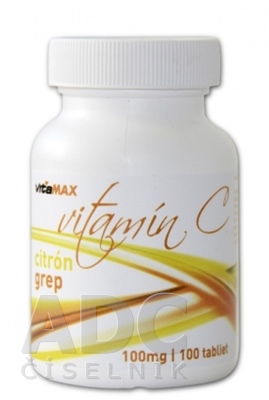 VITAMAX VITAMÍN C 100MG CITRÓN GREP