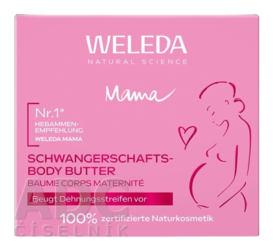 WELEDA Mama Tehotenské telové maslo