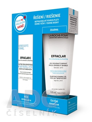 LA ROCHE-POSAY EFFACLAR K PROMO 2015