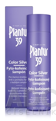 Plantur 39 Color Silver Fyto-kofeínový šampón