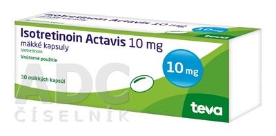 Isotretinoin Actavis 10 mg