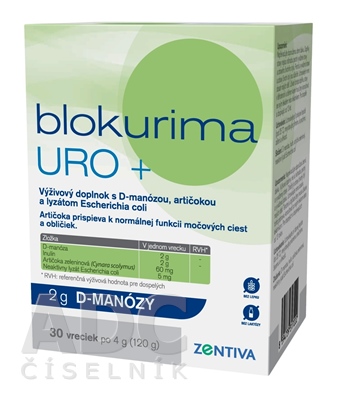Blokurima URO+ 2g D-manózy