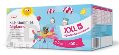 Dr.Max Kids Gummies Airplanes XXL balenie