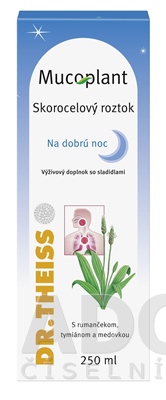 Mucoplant Skorocelový roztok Na dobrú noc