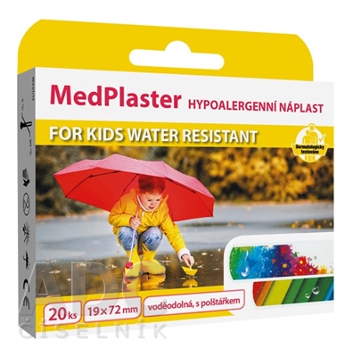 MedPlaster Náplasť FOR KIDS WATER RESISTANT