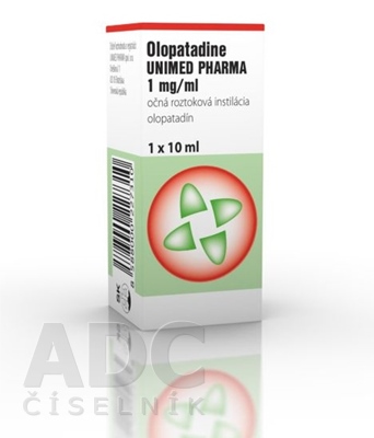 Olopatadine UNIMED PHARMA 1 mg/ml