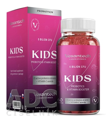 Vesantech PROBIOTICS & vitamin booster KIDS